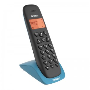 AT3102 Blue Uniden Cordless Phone with backlighted LCD and Speakerphone