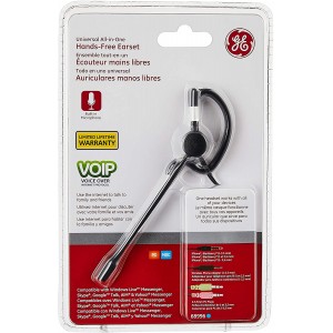 GE 68996 GE Universal All-in-One Hands-Free Earset (For PC, Cordless Phone and Mobile Phone)
