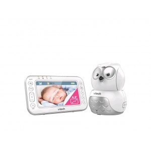 BM4500-OWL Pan & Tilt Full Colour Video and Audio Baby Monitor